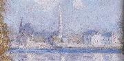 Claude Monet Detail of  Spring oil painting reproduction